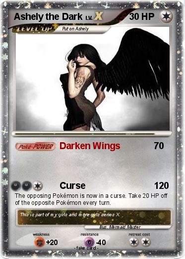 Pokemon Ashely the Dark