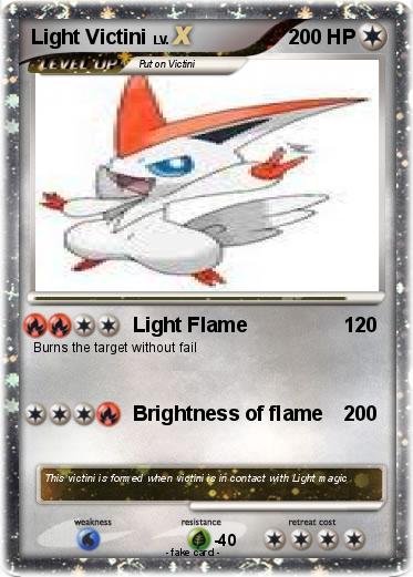 Pokemon Light Victini