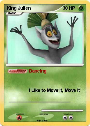 Pokemon King Julien