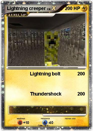 Pokemon Lightning creeper