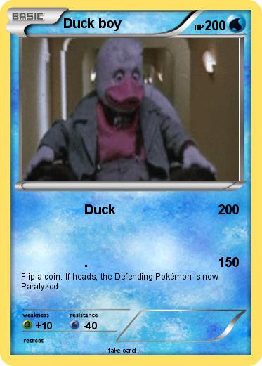 Pokemon Duck boy