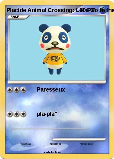 Pokemon Placide Animal Crossing: Let's Go to the City,