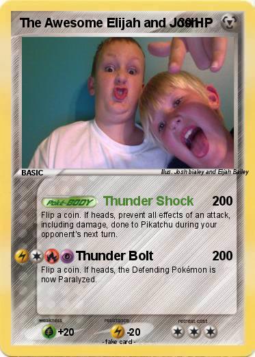 Pokemon The Awesome Elijah and Josh