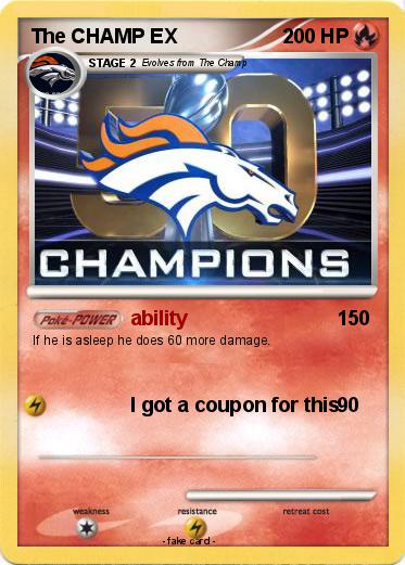 Pokemon The CHAMP EX