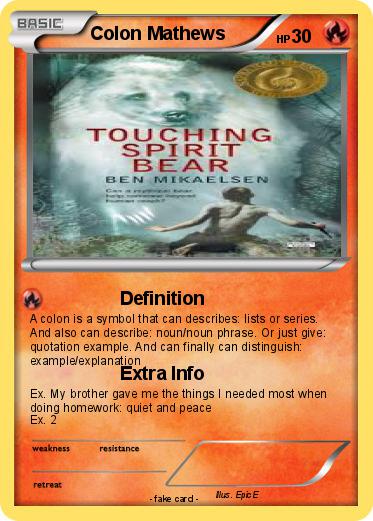 Pokemon Colon Mathews