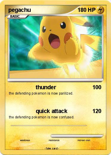 Pokemon pegachu
