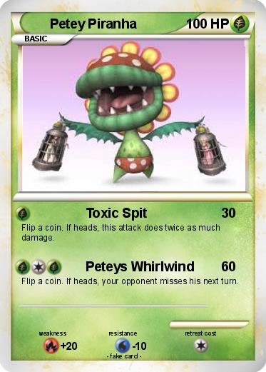 Pokemon Petey Piranha