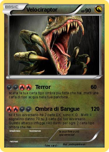 Pokemon Velociraptor