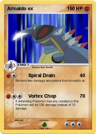 Pokemon Armaldo ex
