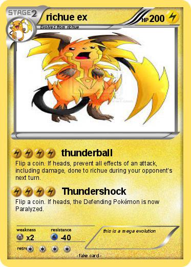 Pokemon richue ex