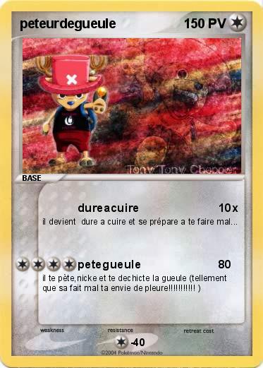 Pokemon peteurdegueule
