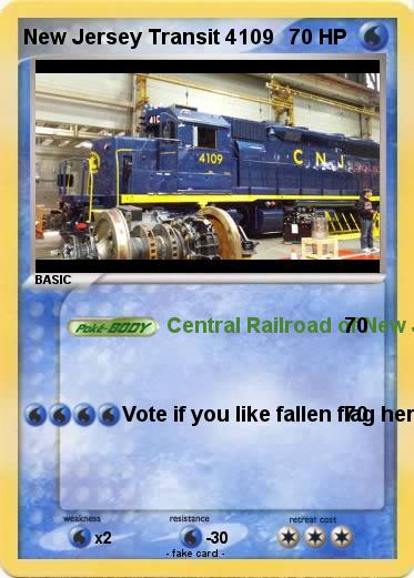 Pokemon New Jersey Transit 4109