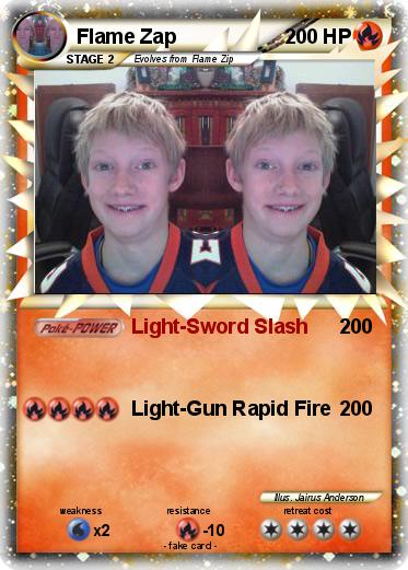 Pokemon Flame Zap