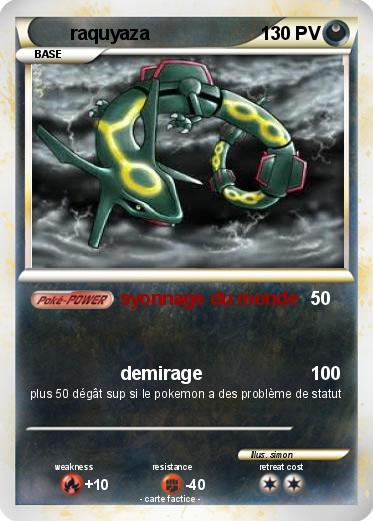 Pokemon raquyaza