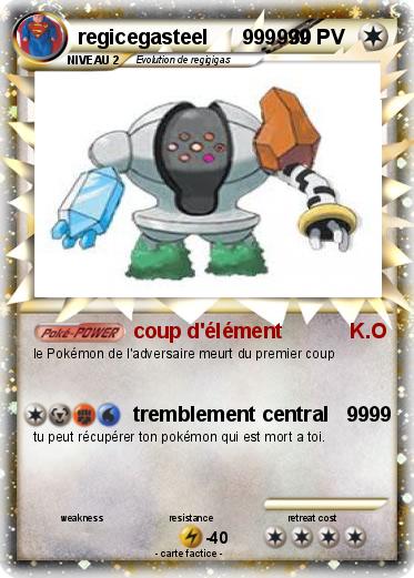 Pokemon regicegasteel      999999