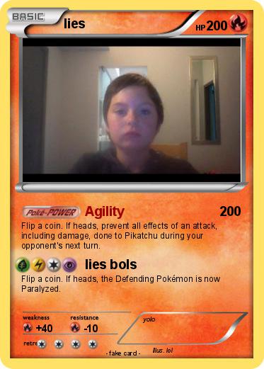 Pokemon lies