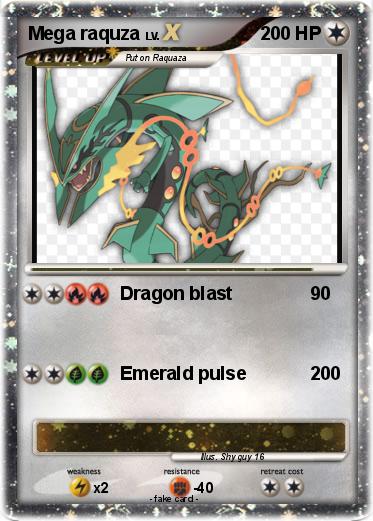 Pokemon Mega raquza