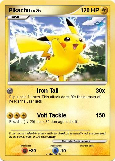 Pokemon Pikachu