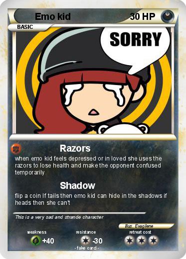 Pokemon Emo kid