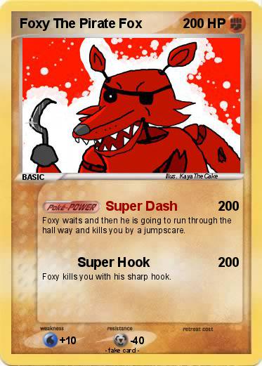 Pokemon Foxy The Pirate Fox