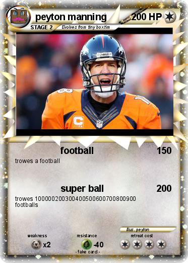 Pokemon peyton manning