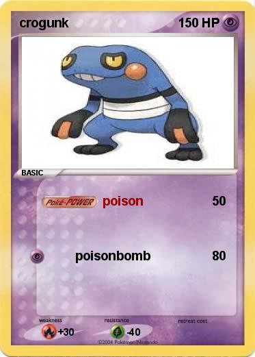 Pokemon crogunk