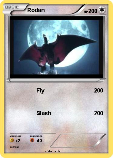 Pokemon Rodan