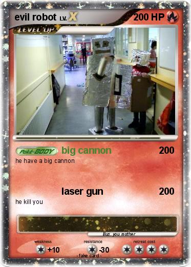 Pokemon evil robot