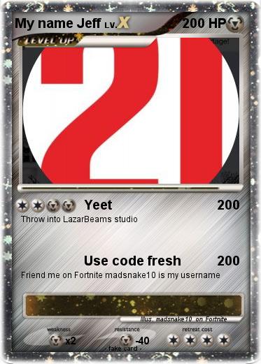 Pokemon My name Jeff