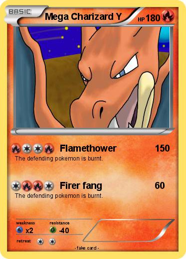 Pokemon Mega Charizard Y