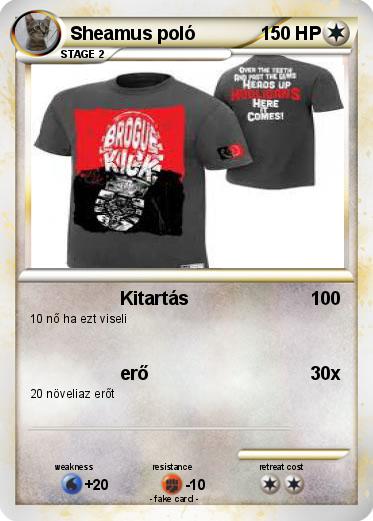 Pokemon Sheamus poló