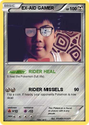 Pokemon EX-AID GAMER