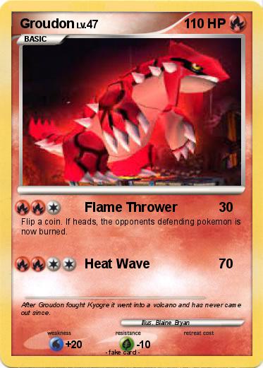 Pokemon Groudon