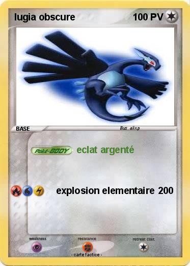 Pokemon lugia obscure