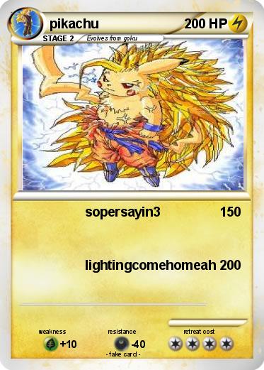 Pokemon pikachu