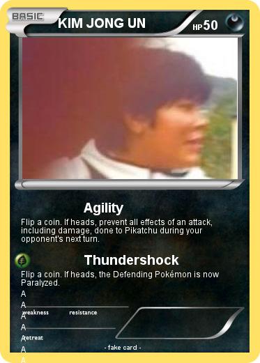 Pokemon KIM JONG UN