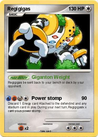 Pokemon Regigigas