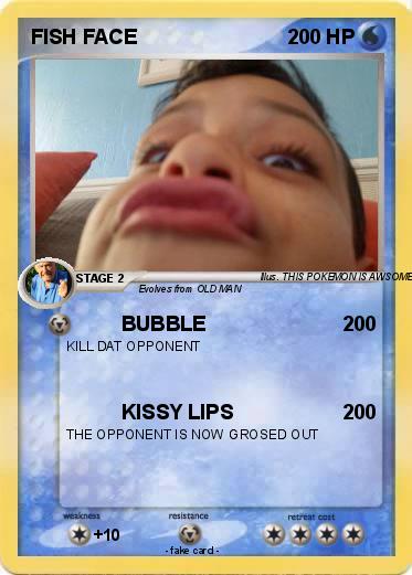 Pokemon FISH FACE