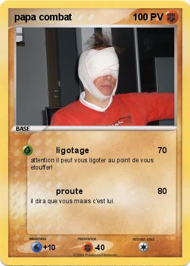 Pokemon papa combat