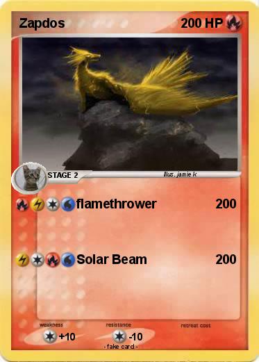 Pokemon Zapdos