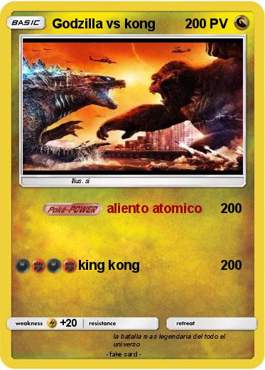 Pokemon Godzilla vs kong