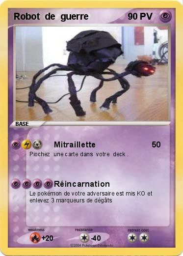 Pokemon Robot  de  guerre