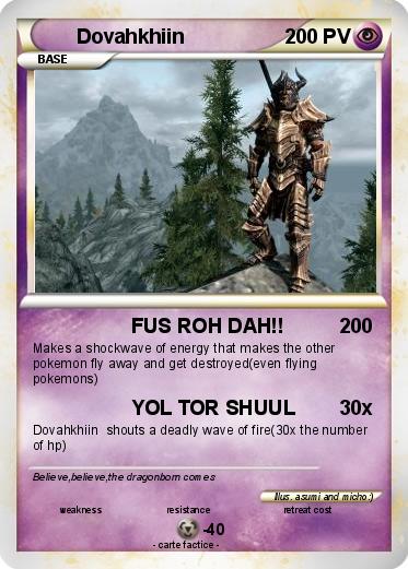 Pokemon Dovahkhiin