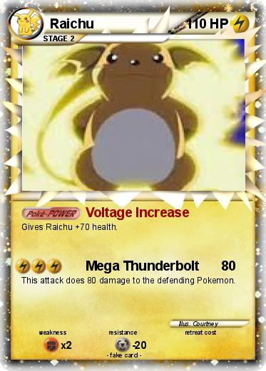 Pokemon Raichu