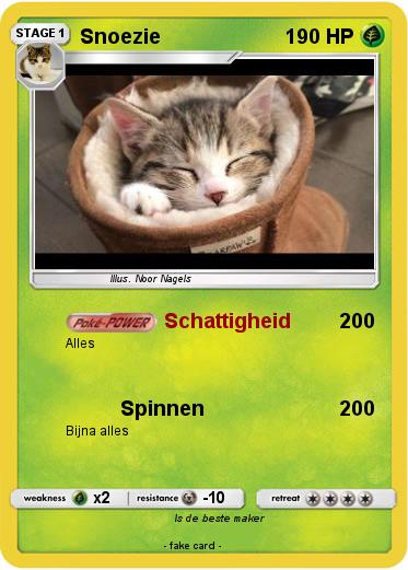 Pokemon Snoezie