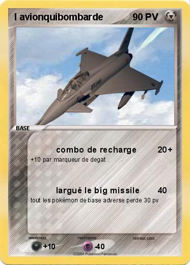 Pokemon l avionquibombarde
