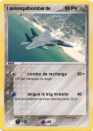 Pokemon l avionquibombarde