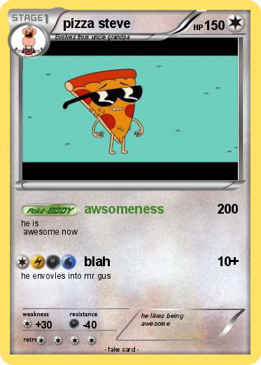 Pokemon pizza steve