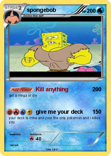 Pokemon spongebob