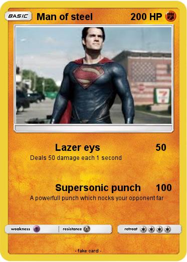 Pokemon Man of steel